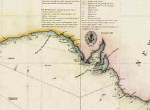 General Chart of Terra Australis or Australia, Flinders 1814 - hand coloured hanging print