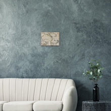 New Holland & the Adjacent Islands, Kincaid, London 1792 - hand coloured stretched canvas - ready to hang