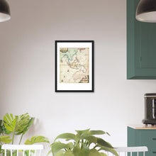 Oost Indien, Doncker, Amsterdam 1659 - framed print - ready to hang