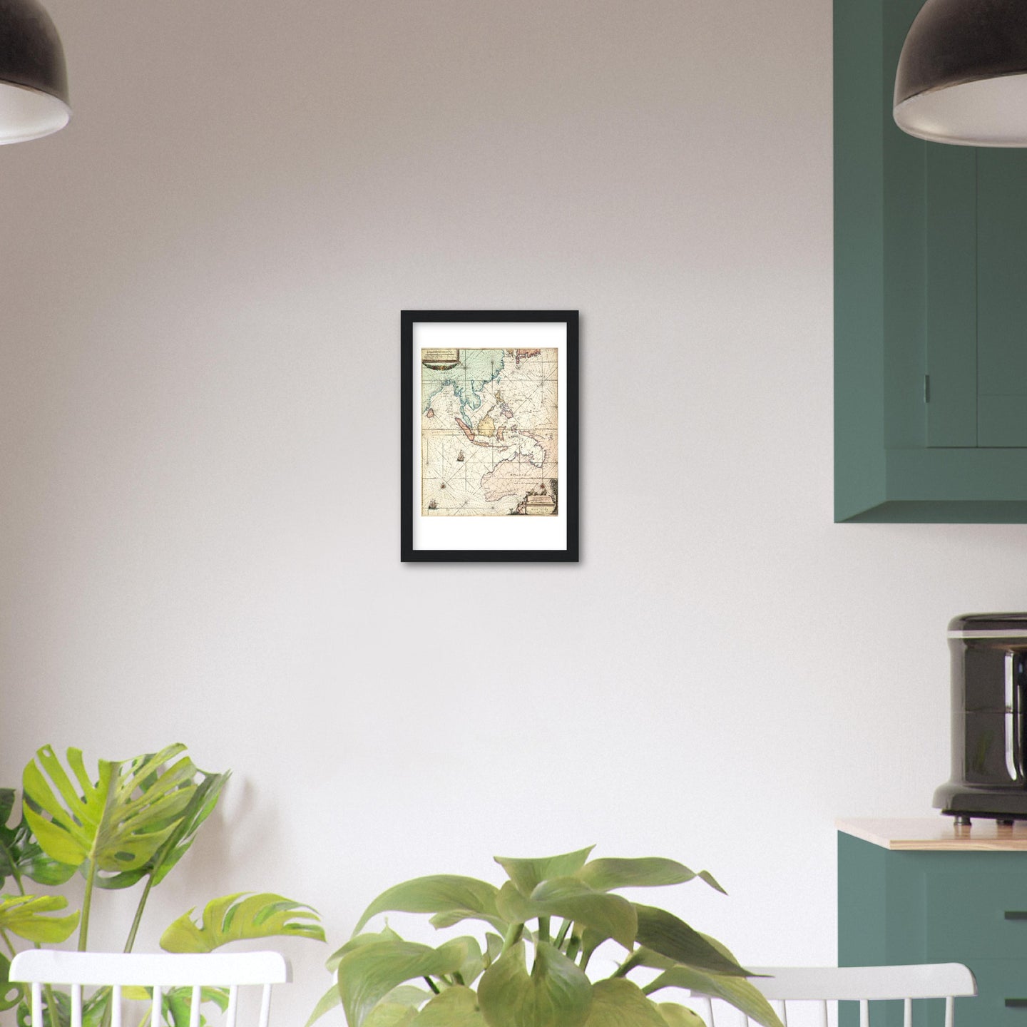 Oost Indien, Doncker, Amsterdam 1659 - framed print - ready to hang