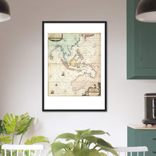 Oost Indien, Doncker, Amsterdam 1659 - framed print - ready to hang