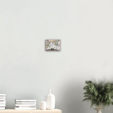 Nova Tabula India Orientals, Allardt, Amsterdam 1660 - hand coloured stretched canvas - ready to hang