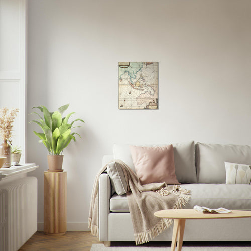 Oost Indien, Doncker, Amsterdam 1659 - stretched canvas 50cm x 60cm - ready to hang